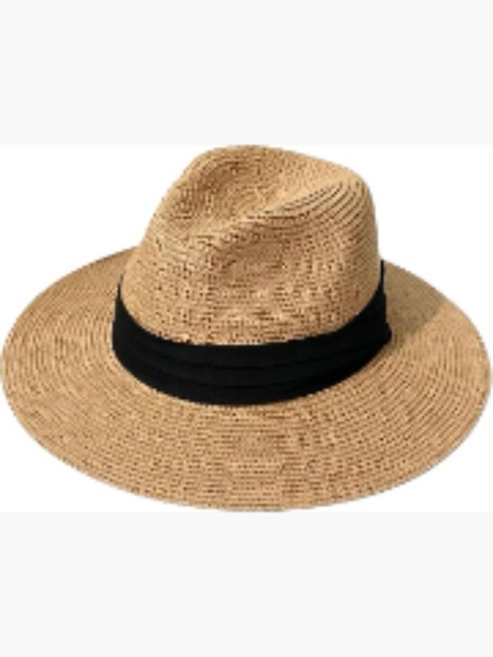 Accessories - Foldable Wide Brim Straw Sun Hat for Beach Vacation